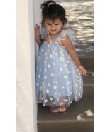 Blue Toddler summer dress, Tulle dress Toddler, Toddler dress Princess d... - £27.64 GBP