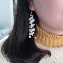 Pearl Earrings Baroque Pearl Jewelry For Women Wedding Bride Gift - £22.37 GBP