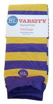 Babylegs Unisex BL Varsity Leg Warmers UW University of Washington Purple Gold - £3.09 GBP