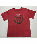 90s Vintage Cadillac Car Red Single Stitched Shirt VTG READ - $264.66 MXN