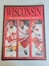 Wisconsin Badgers 1999 Hockey Game Program vs Michigan Tech Huskies 10/1... - $11.88