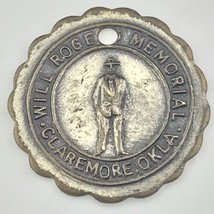 Will Rogers Memorial Claremore Oklahoma Pendant Charm Medal - $10.00