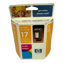 HP 17 Tri-Color Inkjet C6625AN C6625A Feb 2005 New in Box Sealed - $7.72