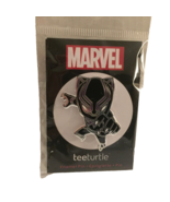 NEW TeeTurtle Marvel Black Panther 2&#39;&#39; Pin - $17.03 CAD
