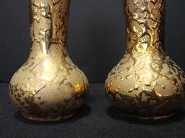 McCoy Weeping 24 kt Gold Vases (Pair) - £48.25 GBP