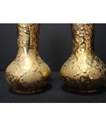 McCoy Weeping 24 kt Gold Vases (Pair) - £47.96 GBP