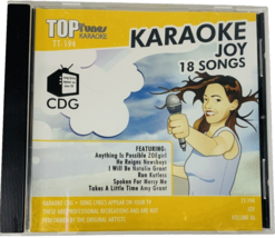TT-194 JOY Vol 6 Christian Karaoke Tait Williams Grant CDG 18 Songs Top Tunes - £14.90 GBP