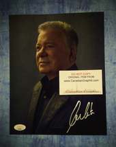 William Shatner Hand Signed Autograph 8x10 Photo COA JSA - £176.52 GBP