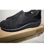 Clark&#39;s Cloud Steppers Sillian PAZ Black Slip On Shoes Size 6 Brand New  - £42.47 GBP