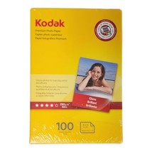 Kodak Premium Photo Paper 4x6 Brilliant Glossy Instant Dry 100 Sheets Se... - $15.79