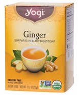 Yogi Organic Ginger Tea Bags 16 ct 1.12 oz - $12.87 CAD