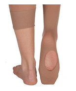 Body Wrappers A81 Suntan Women&#39;s Size Large/Extra Large Convertible Tights - £11.60 GBP