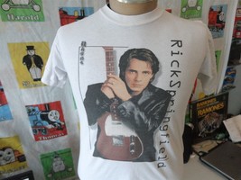 Vintage Rick Springfield Australia Singer 2001 Concert Tour T shirt S - £31.13 GBP