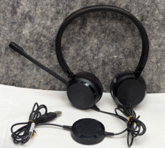Jabra Evolve 20 Headset Mono USB Wired Corded Black 4999-829-209 HSC016 - $19.52 CAD
