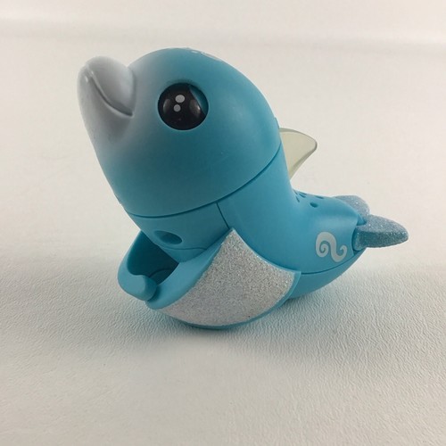 Fingerlings Baby Light Up Dolphin Interactive Electronic Aqua Pet 2019 W... - $16.78