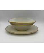 Rosenthal DUCHESS Ivory Gravy Boat with Attached Underplate - $67.90 CAD