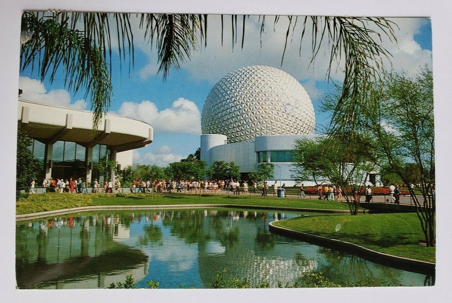1985 WALT DISNEY WORLD EPCOT CENTER POSTCARD ORLANDO FLORIDA VINTAGE FUTURE PARK - $12.99