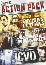 The Baytown Outlaws / Assault On Wall Street / JCVD (DVD)  NEW - £7.89 GBP