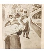 1904 Carrying The Dead From 2nd Balcony Chicago Iroquois Theater Fire DWNN5 - $42.03 CAD