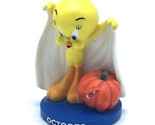 2000 The Danbury Mint Goebel Tweety Bird Calendar Figurine - October FLA... - $14.22