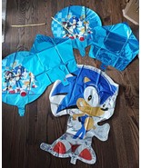 Sonic Birthday Party Supplies,Banner,20 Plates, Napkins Loot Bags, Table... - $18.82 CAD