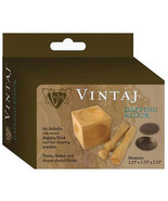 Wooden Dapping Block Vintaj Tools Blank Doming Set Metal Stamping Jewelr... - $24.75