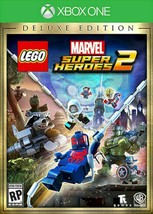 New Lego Marvel Super Heroes 2 Microsoft Xbox One Video Game XB1 Deluxe Edition - £33.71 GBP