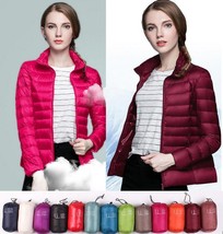 UNIQLO&#39;S Factory Sale! Womens 90% Down Jacket Puffer Coat Ultralight Out... - $24.99