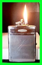 RARE Vintage KW Karl Wieden Petrol Lighter / Cigarette Case w/ French Tax Stamp  - £75.17 GBP