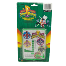 VINTAGE 1993 MIGHTY MORPHIN POWER RANGERS WHIRLWIND PINBALL HANDHELD GAM... - $17.10