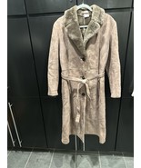 VTG 14 Sawyer Of Napa Full Length Spring Lamb Skin Shearling Coat Made USA - $297.00