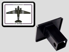 Douglas Aircraft C-47 Skytrain Air Force Navy Trailer Hitch Cover Made In Usa - £52.30 GBP