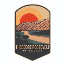 Theodore Roosevelt National Park Sticker North Dakota National Park Decal - £2.82 GBP