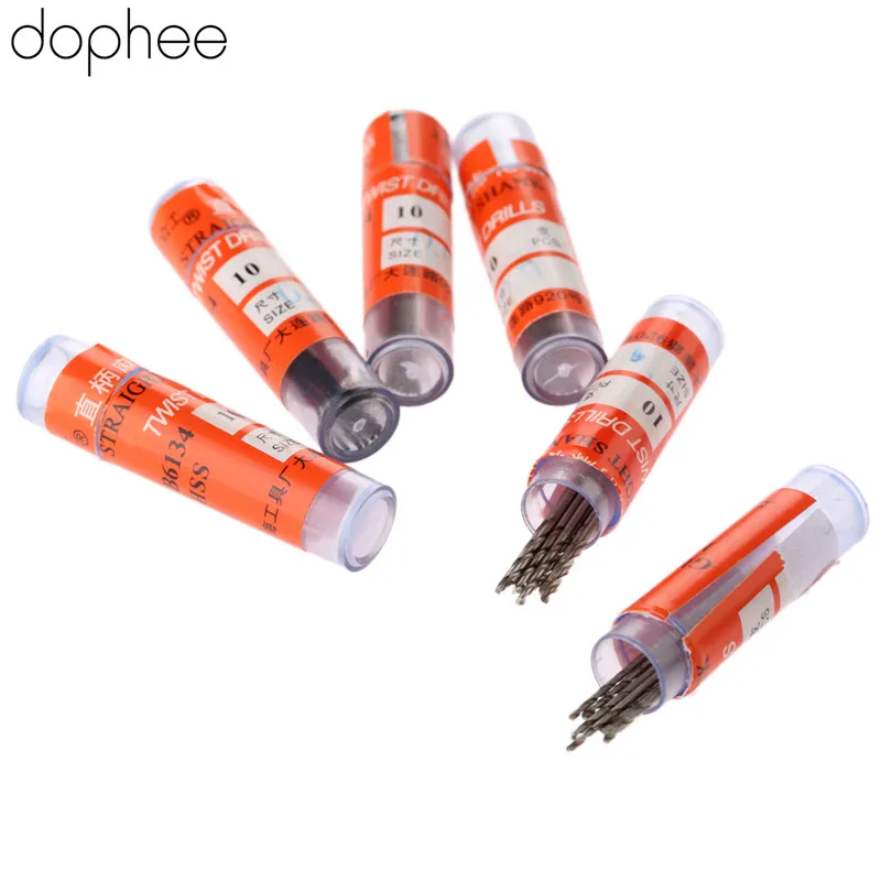 dophee 0.5-3.5MM 10PCS Twist Drill Bits HSS High Speed Steel Drill Bit S... - $3,052.91 MXN