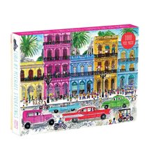 Galison Michael Storrings 1000 Piece Cuba Jigsaw Puzzle for Adults and Families, - £10.50 GBP