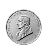 OFFICIAL NEW Addition US MINT John Tyler Presidential Silver Medal - €90,89 EUR