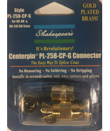 Shakespeare PL-258 Gold Plated Centerpin for RG8X PL-258-CP-G-NEW-SHIPS ... - £22.22 GBP