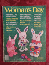 WOMANs DAY Magazine March 1975 Jelly-Belly Bunnies Will Stanton - £7.77 GBP