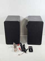 Insignia - Powered Bluetooth Bookshelf Speakers  ( NS-HBTSS116 ) - Black - $59.40