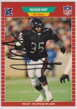 Richard Dent Signed Autographed 1989 Pro Set Football Card - Chicago Bears - £11.99 GBP