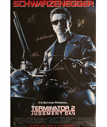 Terminator 2   Signed Movie Poster  - $210.00