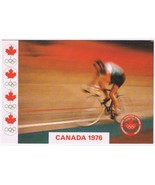 Postcard 1976 Olympics Montreal Cycling - £7.87 GBP