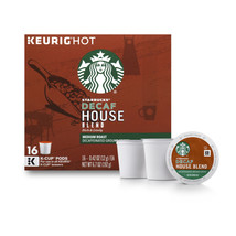 Starbucks DECAF House Blend Coffee 16 to 96 Count Keurig K cup Pick Any Quantity - £15.13 GBP+