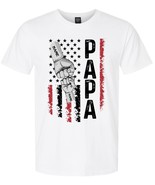 Father&#39;s Day Tshirt - PAPA Flag Design with your custom names in the fists - $29.77 CAD+