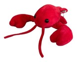 Mary Meyer Lobster 9&quot; Red Plush Soft Toy Stuffed Animal - £4.79 GBP