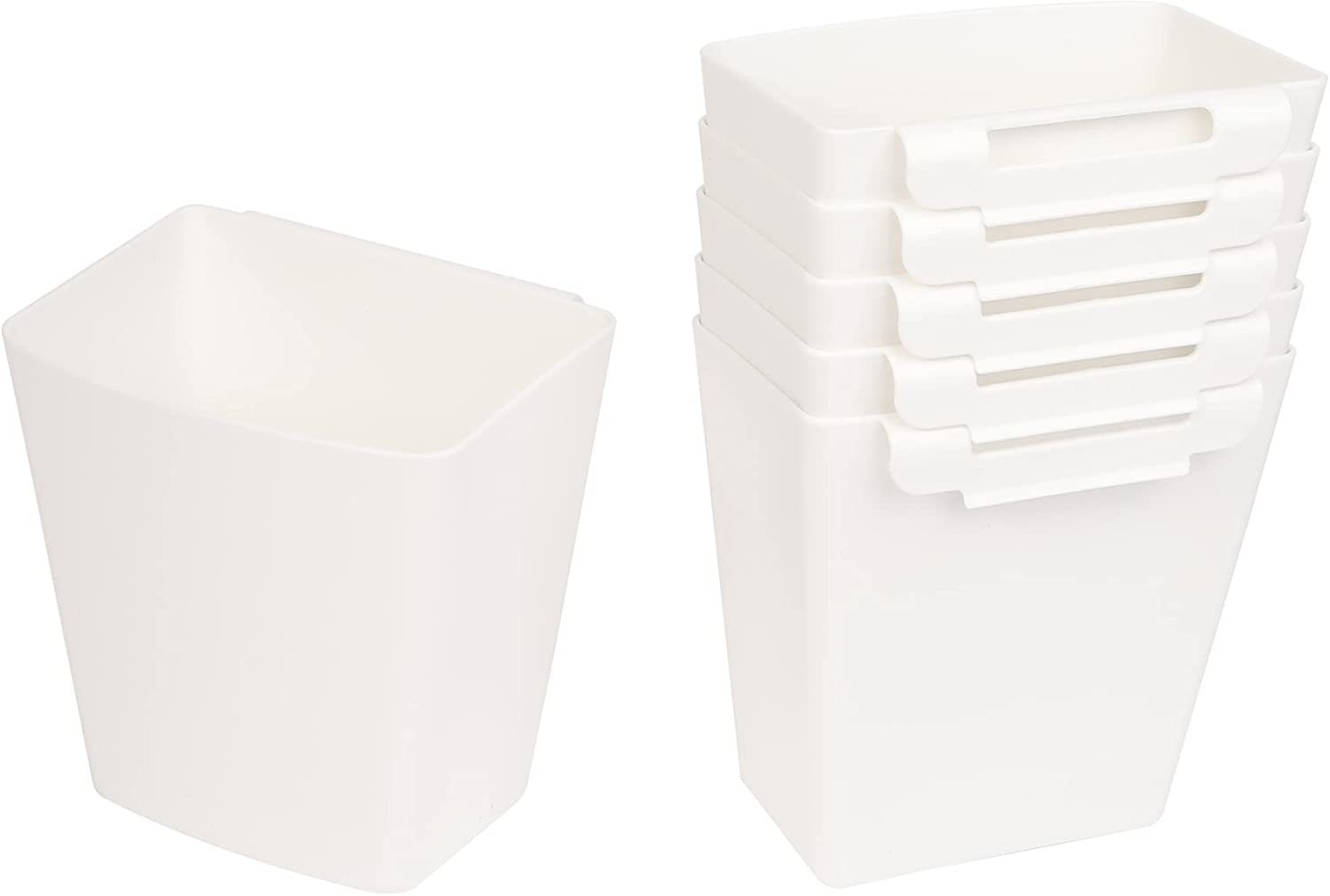 Ayvanber 6 Pack Hanging Cup Holder For Rolling Utility Cart With Hooks, ... - $33.97