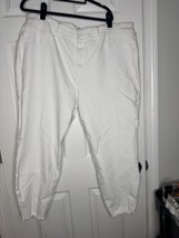 GOOD AMERICAN NWT Good Petite Skinny Raw Hem White Jeans Size 20-26 - $1,221.68 MXN