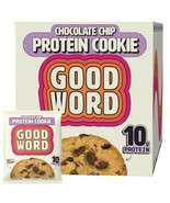 READ (30) Good Word Chocolate Chip Protein Cookie, Soft &amp; Chewy, High Pr... - $553.97 MXN