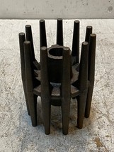 Cast Iron 4-5/8&quot; W 6-3/4&quot; H Crowned Wing Conveyor Pulley - $84.40 CAD
