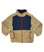 Member&#39;s Mark Full-Zip Fleece Reversible Jacket Blue/Tan Sz S 6/7  NWT - $19.65
